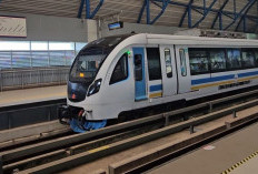 Layanan LRT Sumsel Berjalan Normal dDengan Utamakan Keselamatan, Imbau Pelanggan Kenakan Masker Saat Bepergian