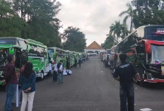 Pemprov Sumsel Berangkatkan 27 Bus Pemudik Gratis