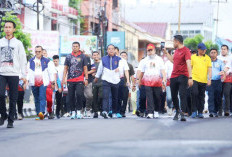 Jalan Santai HUT ke-80 Sumsel, Ribuan ASN dan Warga Meriahkan Kebersamaan Wujudkan Sumsel Mandiri