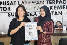 Kemenkum Sumsel Cetak Sertifikat Apostille untuk Dokumen Kerja ke Mancanegara