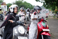 Hijabers Serenity Ride, Astra Motor Sumsel Ngabuburit Seru bagi Komunitas Motor Scoopy di Ramadan