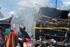 Selesai,  3 Korban Terakhir Laka Bus ALS VS Truk BBM di Muarata Teridentifikasi