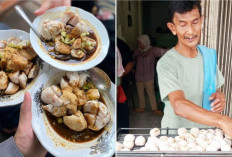 Kuliner Viral Palembang, Pempek Panggang Mang Dadang, Legend Tahun 90-an, simak Lokasi Lapaknya