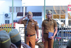 Pimpin Apel Pagi Gabungan Perdana Tahun 2026, Sekda Palembang Ingatkan ASN Tingkatkan Kinerja