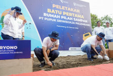 Peringati HPSN 2026, PT Pusri Palembang Bangun Rumah Pilah Sampah dan Gelar Aksi Bersih Serentak