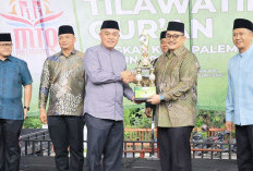 Sako Sabet Juara Umum I MTQ Ke-XXXI, Sekda Palembang Beri Apresiasi 