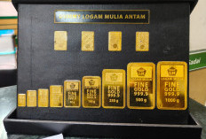 Cetak Rekor Tertinggi Baru, Emas Antam 13 Januari Melejit Rp 21 Ribu, Logam Mulia 5 Gram Tembus Rp 13 Juta