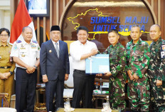 Gubernur Herman Deru Apresiasi Sinergi Lanud SMH dalam Penanganan Karhutla, Terima Pamit Danlanud Palembang