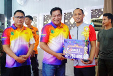 Haornas Muba 2026 Semarak, Bupati Toha Serahkan Hadiah Juara Olahraga Tradisional