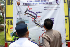 Arus Mudik Lintas Lubuk Linggau–Betung di Muba Lancar, Pos Pengamanan Siaga Penuh