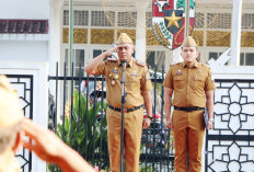 Apel Bersama, Sekda Aprizal Hasyim Tekankan Integritas dan Peran Pekerja Bangun Palembang