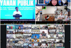 Kemenkum Sumsel Ikuti Konsolidasi Pelayanan Publik Kemenko Kumham Imipas