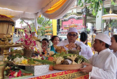 Sambut Hari Raya Nyepi, Umat Hindu di Palembang Gelar Tawur Kesanga