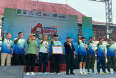 3.500 Pelari Mandiri Ampera Tourism Run 2026 Lintasi Ikon Palembang, Kuatkan Kota Sport Tourism