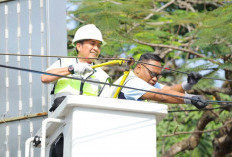 Pemkot Palembang Mulai Tata Kabel Semrawut, Program Ducting Utility Dimulai di POM IX
