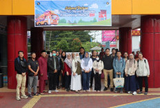 Kemenkum Sumsel Sambut Hangat Peserta Mudik Bersama Kementerian Hukum 2026 di Palembang 