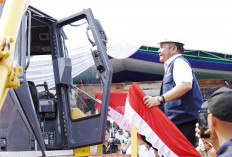  Gubernur Herman Deru Groundbreaking Jalan Hauling 10,46 Km di Muba, Dorong Ekonomi dan Keselamatan