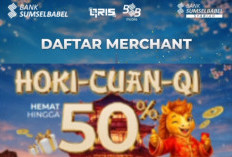 Buruan! Daftar Merchant Belanja Diskon Hemat hingga 50 Persen Promo Hoki Cuan Qi Bank Sumsel Babel