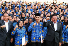 Pemprov Sumsel Kukuhkan 5.990 PPPK Paruh Waktu, Herman Deru: Punya Tangung Jawab Sama Dalam Pelayanan Publik