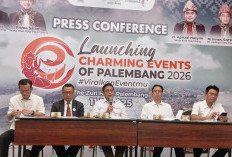 Luncurkan 135 Calender of Charming Kota Palembang 2026, Dinas Pariwisata Sebut Ada Event Terbaru