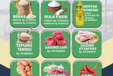 Harga Sembako Hari Ini, Bawang Terus Naik, Cek Harga Kebutuhan Pokok di Sini