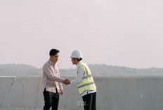 Wapres Gibran Tinjau Proyek Strategi, Ratu Dewa Optimis Tol Palembang-Betung Pangkas Waktu Jadi 1 Jam