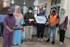 DKM As Syifa RSMH Palembang dan Rumah Zakat Salurkan Bantuan Biaya Perawatan ICU untuk Bayi dari Muara Enim