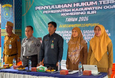Kanwil Kemenkum Sumsel Dorong Optimalisasi Pelaporan Layanan Posbankum di Ogan Komering Ilir 