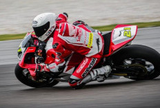 Terjatuh di Race 1, Pebalap AHRT Adenanta Bertekad Podium Pertama di Race 2 dan Juarai Kelas SS600 Hari Ini