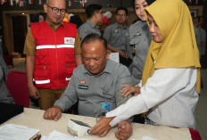 Kemenkum Sumsel Gelar Donor Darah dan Pemeriksaan Kesehatan Sambut Hari Pengayoman ke-81