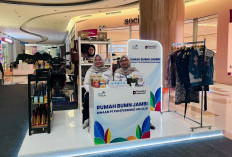 Booth Rumah BUMN Jambi Hadir di Palembang Icon, PLN UID S2JB Bawa 12 UMK Binaan Perluas Pasar