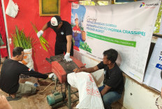 Merawat Rawa Sungai Musi Bersama Pertamina, Warga Plaju Sulap Eceng Gondok Jadi Cuan Pengharum Ruangan