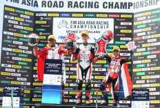 Hasil Kelas AP 250 ARRC 2026, Pebalap AHRT Rheza Danica Berhasil Finish Podium Kedua 