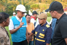 Pemulihan Listrik Sumatra Utara Dikebut, Menteri ESDM Tinjau Langsung Lokasi Terdampak Bencana