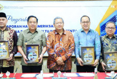 BPK Serahkan Laporan Hasil Pemeriksaan ke Pemprov Sumsel, Wagub: Tindaklanjuti Seluruh Rekomendasi