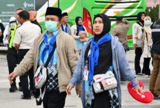 443 Jemaah Haji Asal OKU Timur Resmi Diberangkatkan, Kloter 1 Sumsel Bertolak ke Tanah Suci Hari Ini