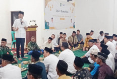 Gelar Safari Ramadan di Suka Manis, Bupati PALI Bawa Oleh-oleh untuk UMKM