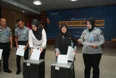 Kanwil Kemenkum Sumsel Lakukan Pemusnahan Arsip Fasilitatif dan Substantif