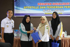 Kemenkum Sumsel Sasar SMKN 3 Sekayu, Kenalkan Apostille dan Perseroan Perorangan ke Generasi Muda