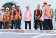 Ratu Dewa Resmikan PLTS di Masjid Agung, Berhasil Hemat Biaya Listrik Hingga Rp 24 Juta per Tahun